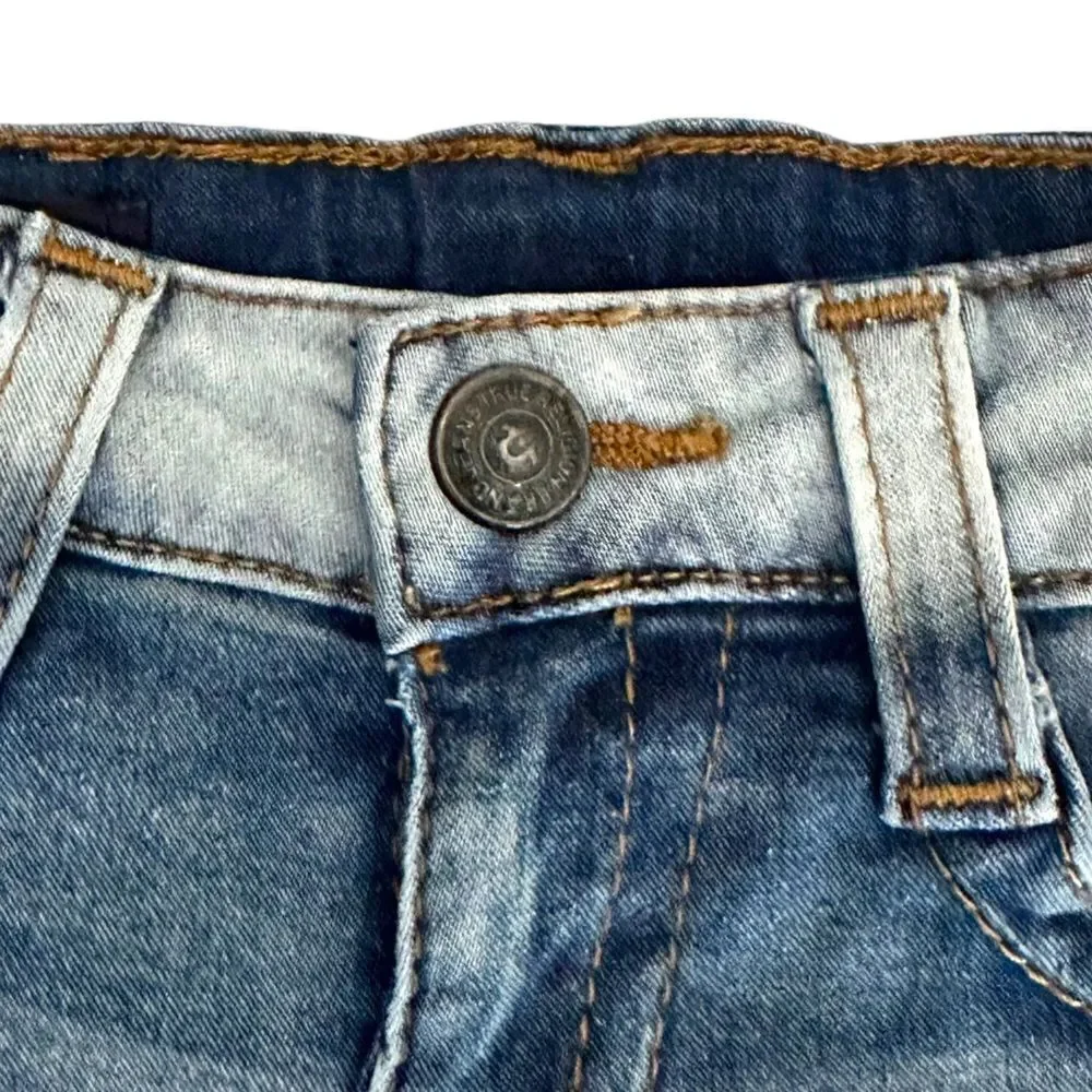 TRUE RELIGION | Blue | AUDREY DENIM SHORTS